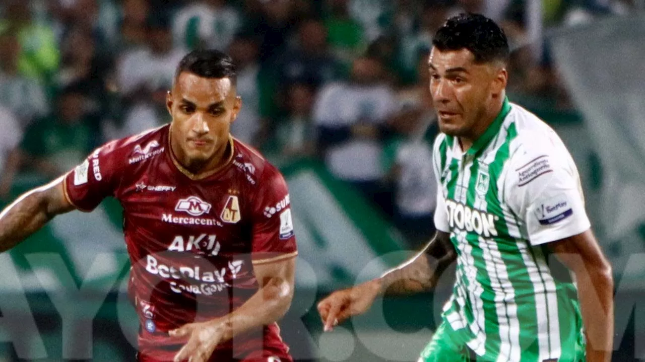 Cómo quedó la final Atlético Nacional vs Tolima en 2022 en el Atanasio