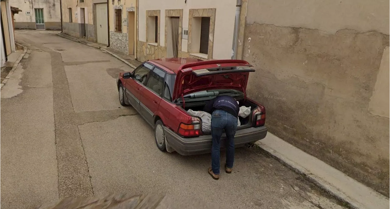 Google Street View Appears to Capture Man Loading Human Body Into Trunk of Car