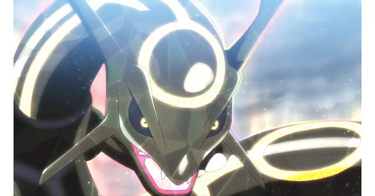 Holt euch jetzt Shiny Rayquaza in Pokémon Karmesin und Purpur - ihr habt nur 2 Wochen Zeit