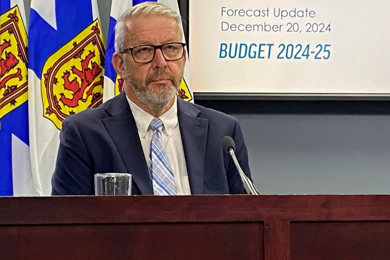 Nova Scotia budget update slashes deficit by $220-million, mostly due to higher tax revenue