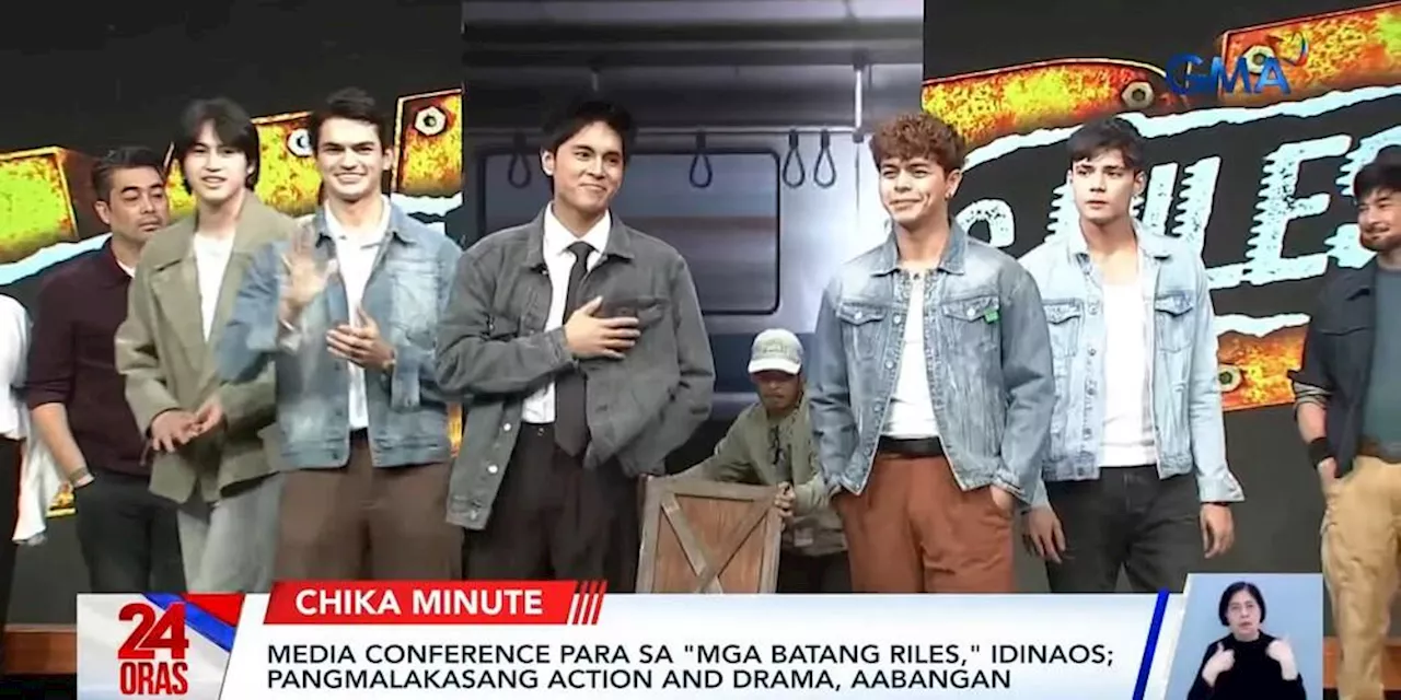 'Mga Batang Riles' cast excited for upcoming series, stage live drama at media con