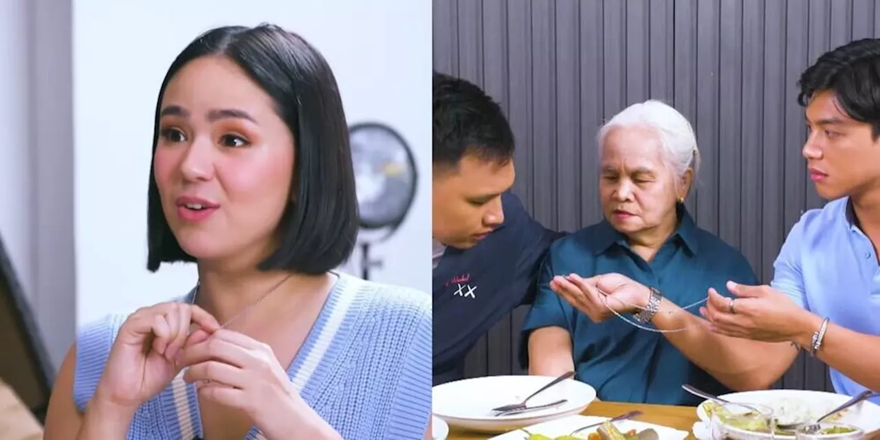 Mikee Quintos shows Royce Cabrera her late grandmother's 'green bones'