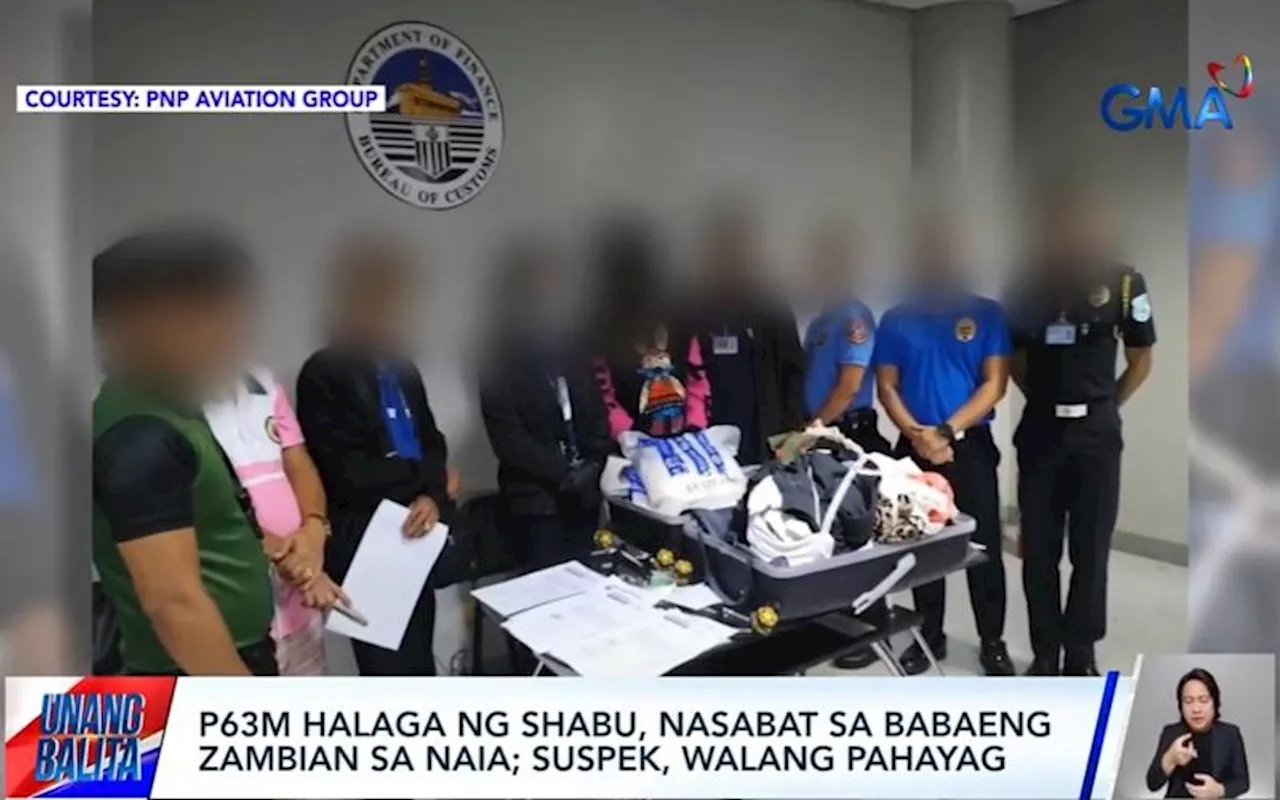 Over P60 Million Shabu Confiscated at NAIA