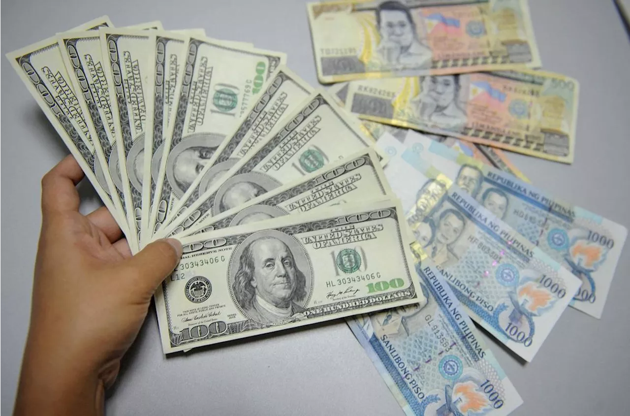 Peso recovers, moves back to P58:$1 level