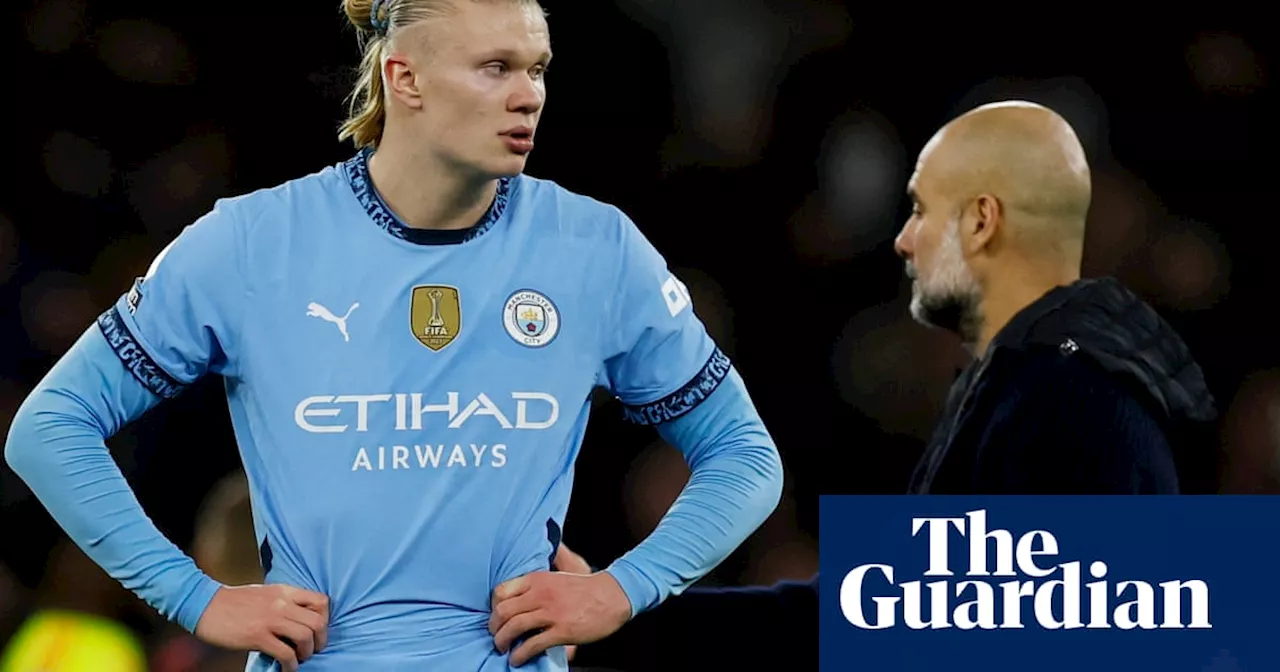 Guardiola insists he is sticking with Haaland despite City’s poor run of form