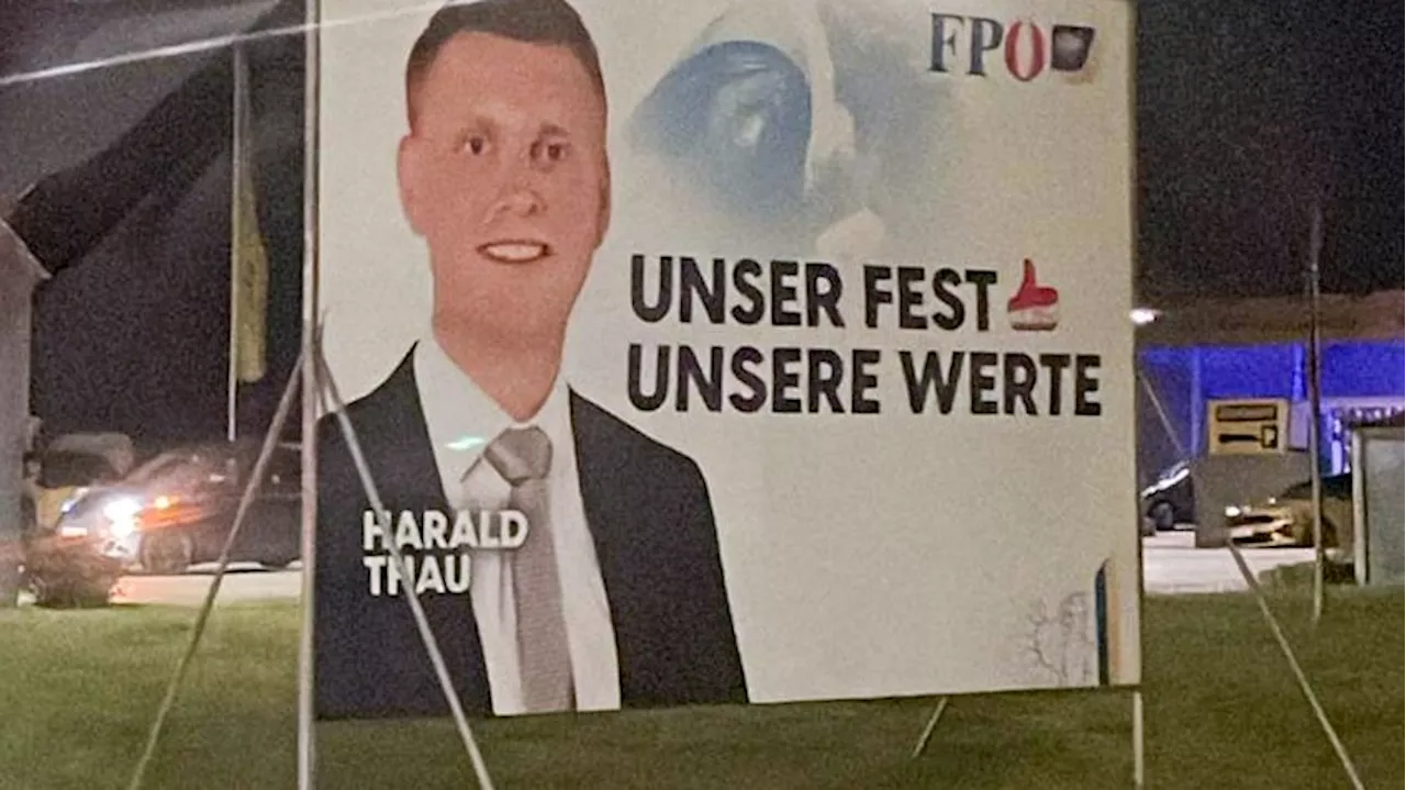  Bürgermeister entfernt Plakate – FPÖ droht mit Anzeige