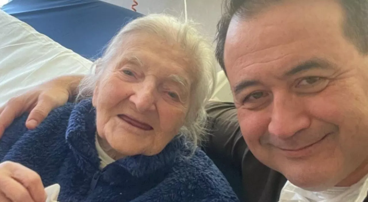 Operata d'urgenza a 107 anni, Tina torna a casa per Natale: «Voglio mangiare le tagliatelle al ragù»