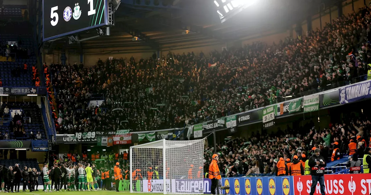 The Hoops were happy to be at Chelsea, and to have dreamed, if only for a few fleeting moments