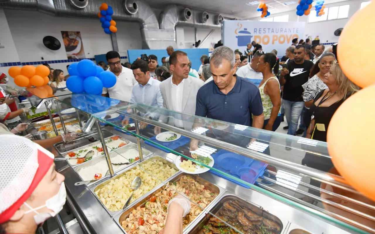 Restaurante do Povo foi reinaugurado em Nova Iguaçu