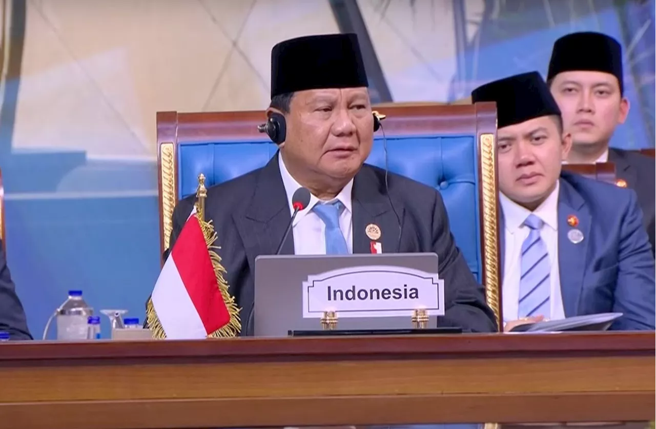 Hadiri KTT D-8, Prabowo Kritik Negara Muslim Masih Kurang Kompak