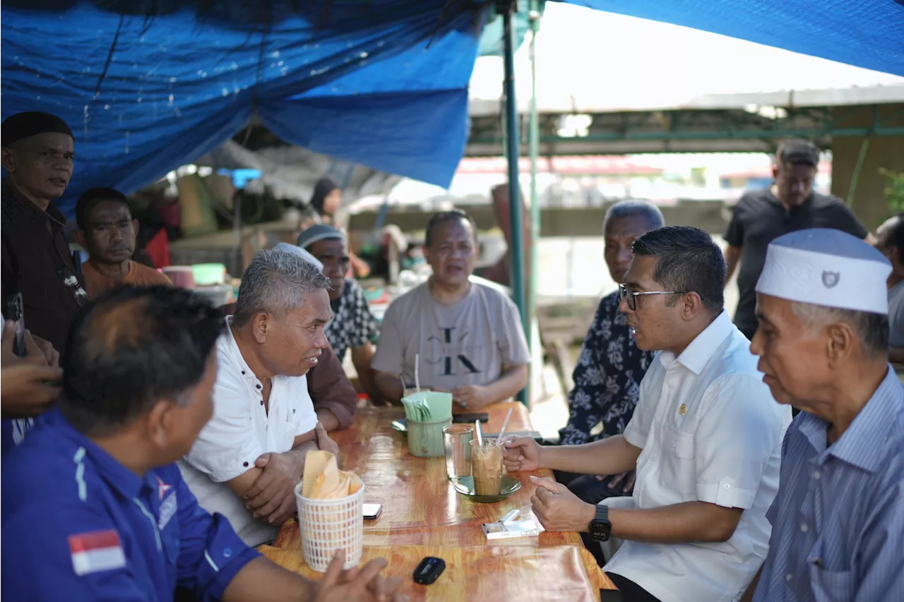 Reses ke Pusat Pasar Medan, Lokot Nasution Pastikan Gubernur & Wali Kota Terpilih Pro Pedagang