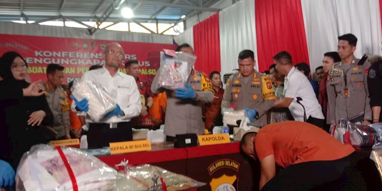 Polisi Amankan Surat Berharga Ratusan Triliunan Rupiah dari Pabrik Uang Palsu di Kampus UIN Makassar