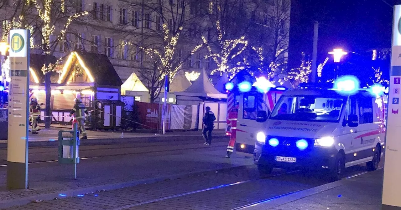 At least 2 dead and dozens injured after a car plowed into a German Christmas market