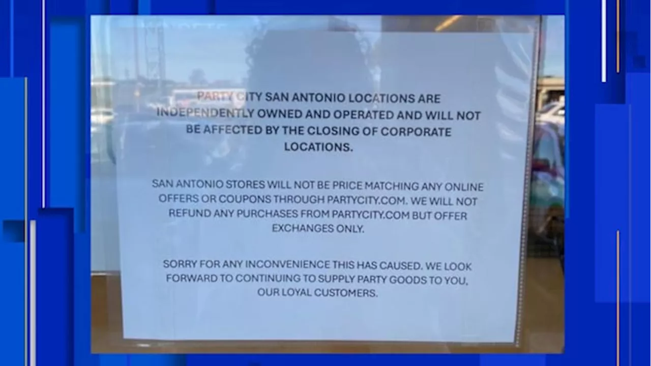 Party City locations expected to stay open in San Antonio despite closures nationwide