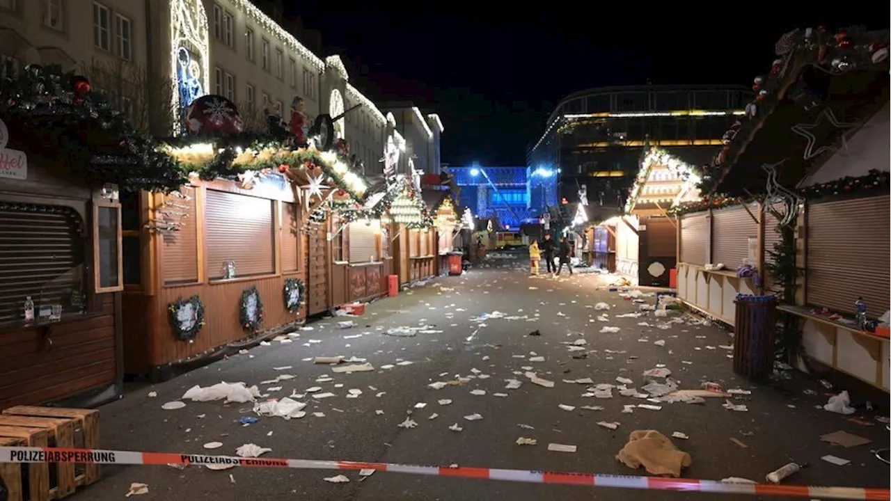 At least one dead, 50 injured after car drives into German Christmas market