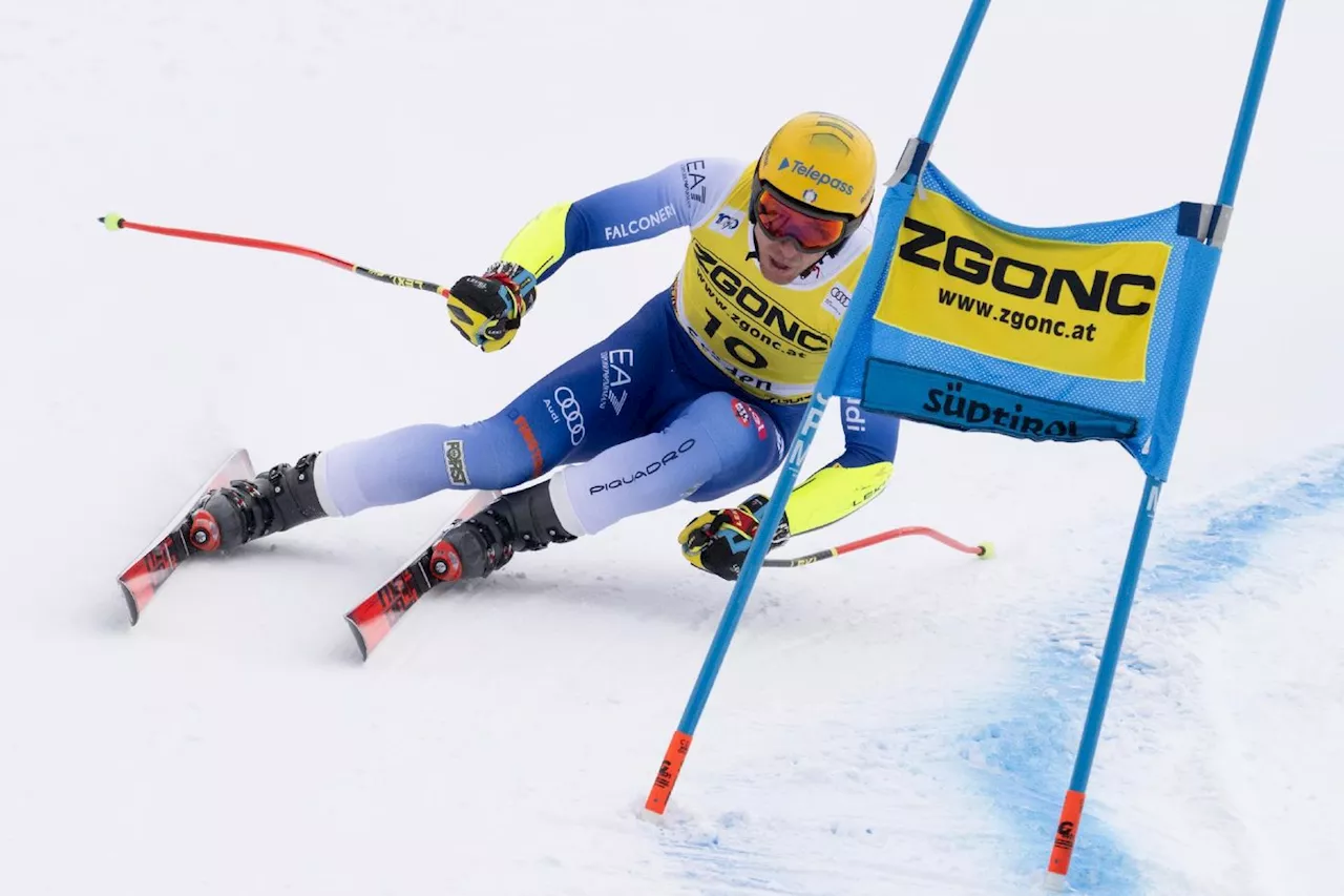 Ski: l'Italien Casse remporte pour 1/100e le super-G de Val Gardena