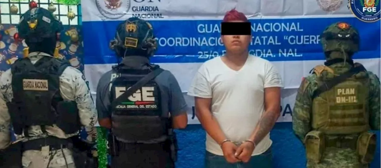 Detienen en Guerrero a “La Calandria”, sicario y generador de violencia en Acapulco