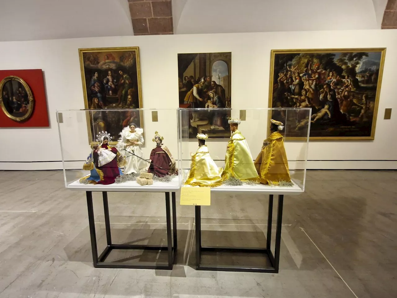 Narran con exposición el nacimiento y vida de Jesús, en el Museo Guadalupe de Zacatecas