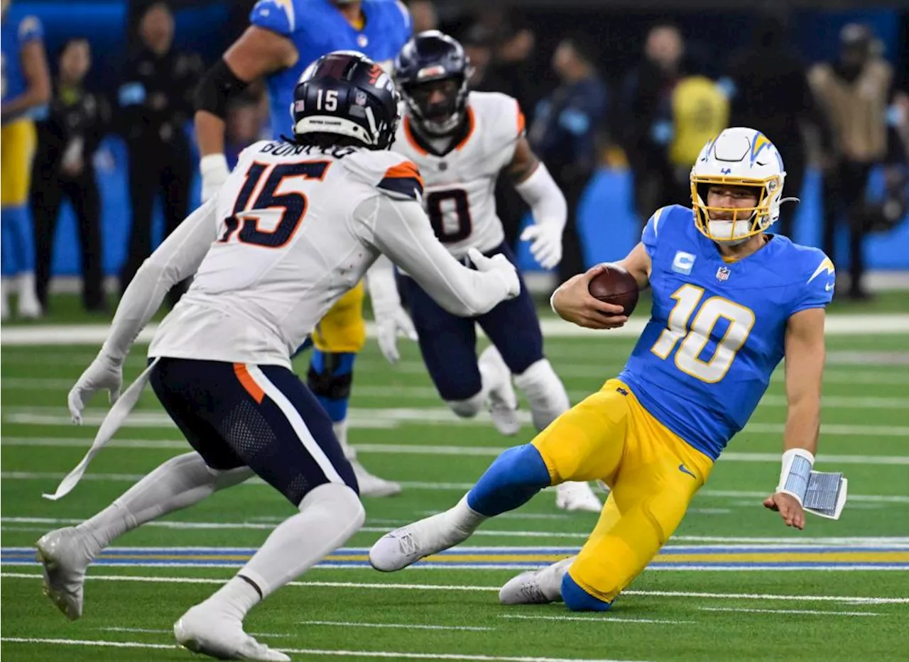 Herbert Throws Two Fourth-Quarter TDs, Chargers Beat Broncos