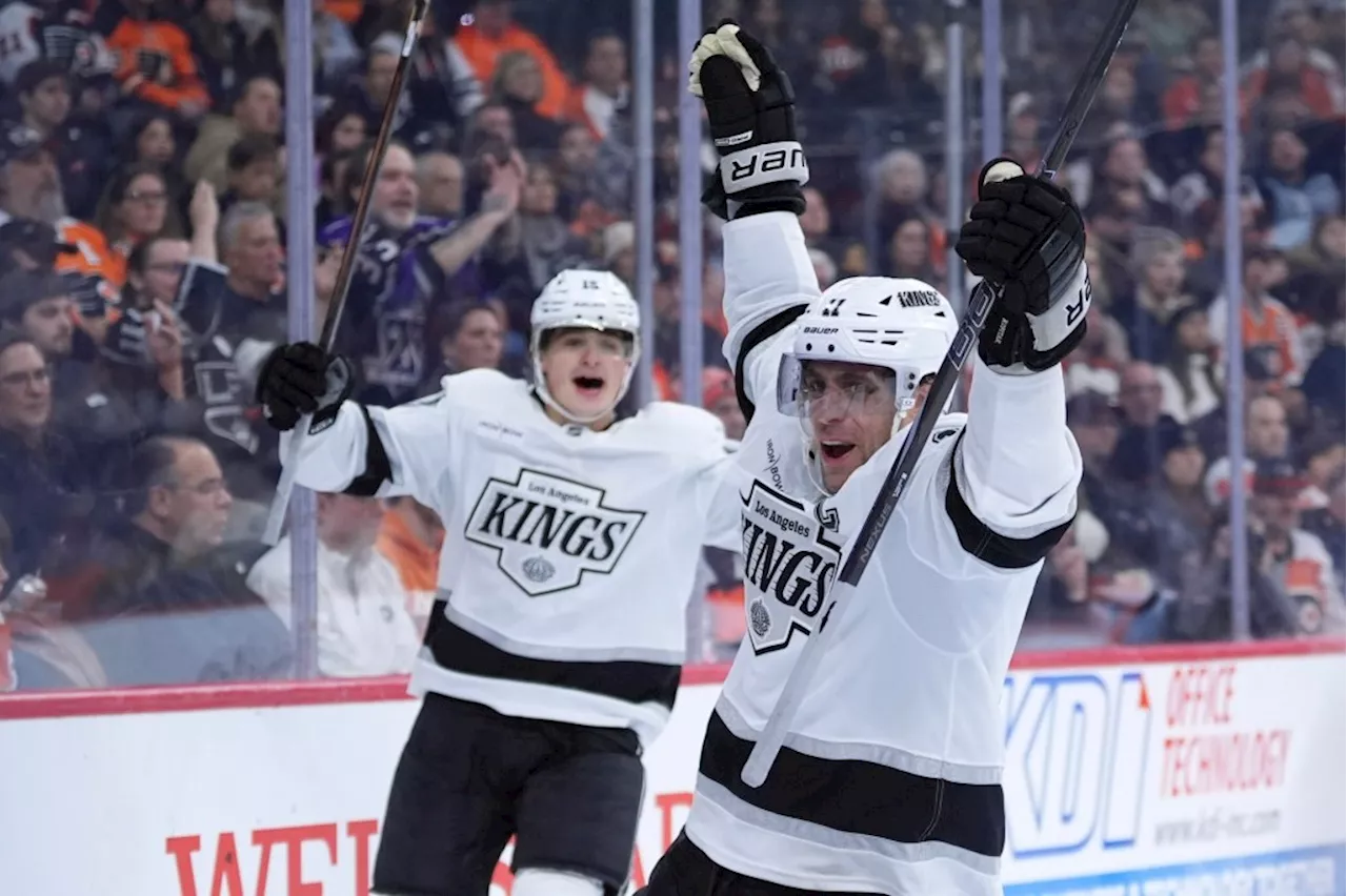 Kings Rally Past Flyers for 7-3 Win