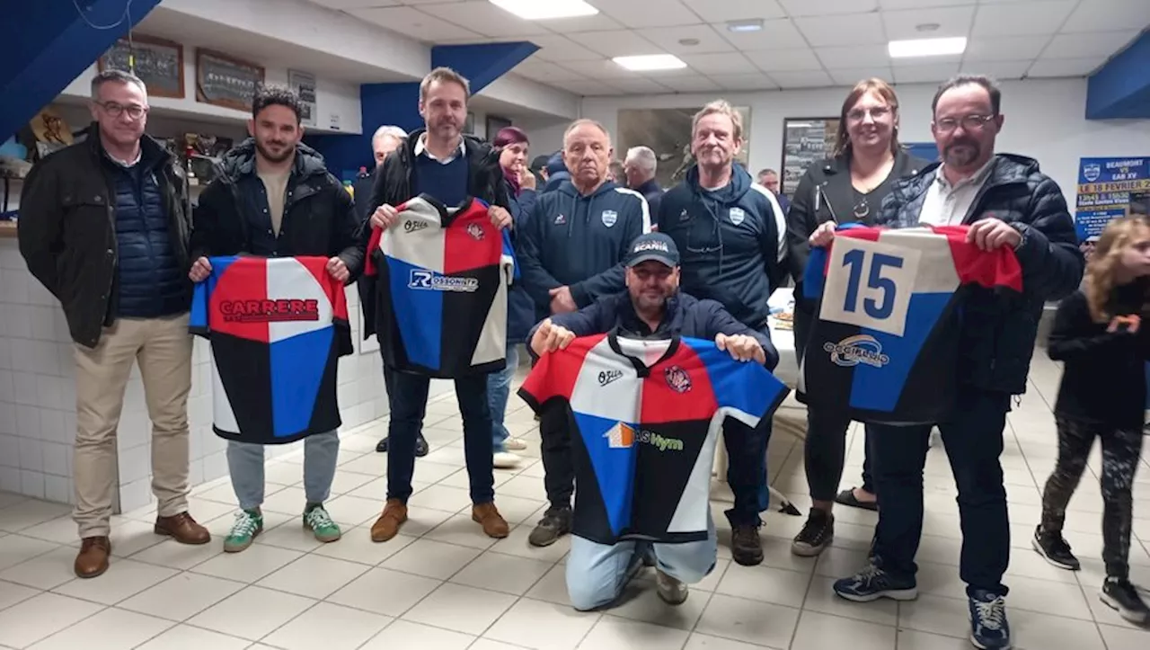 Rugby : les jeunes du Stade beaumontois ont leurs nouveaux maillots