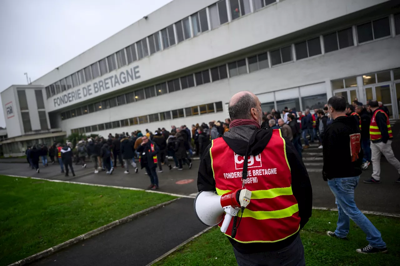 La Fonderie de Bretagne et ses 350 emplois menacés, Renault accusé de 'cynisme'