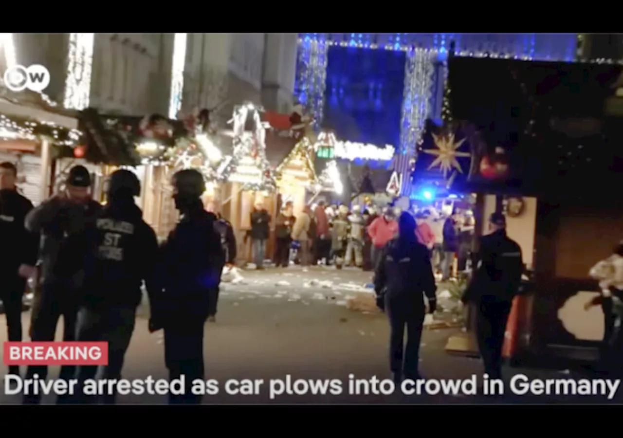 Germany: Saudi National Arrested After Driving Car Into Christmas Market