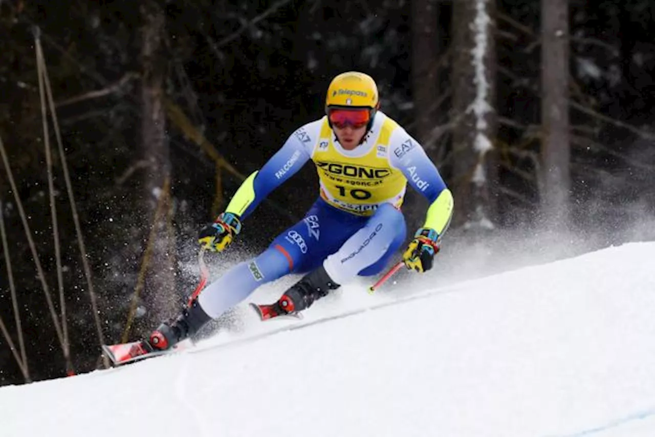 L'Italien Mattia Casse remporte le super-G de Val Gardena pour un centième