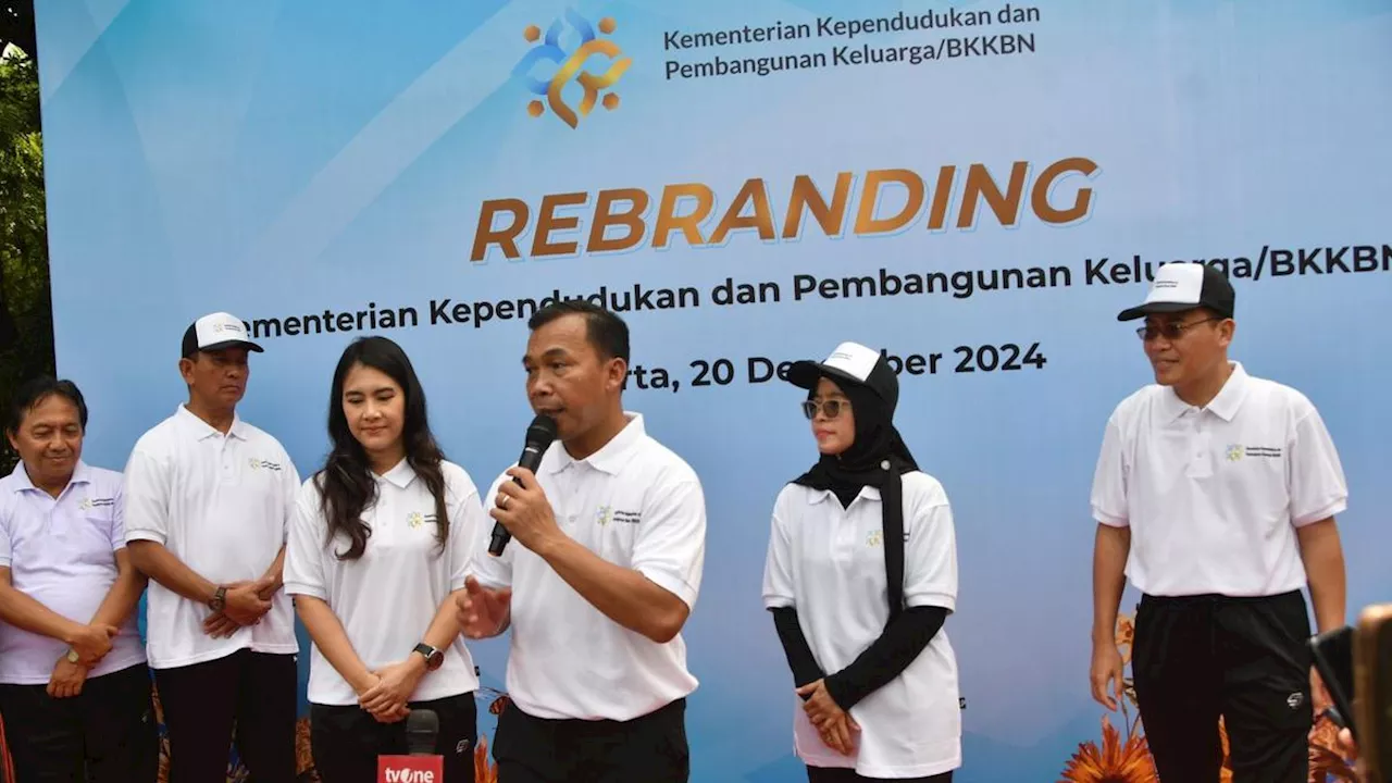 Menteri Wihaji Ungkap Arti Logo Baru Kemendukbangga, Semangat Menuju Indonesia Emas 2045