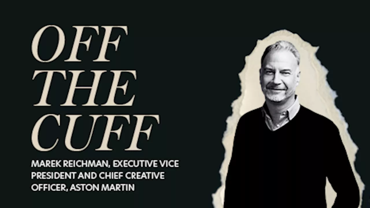 Off the Cuff: A Q&A with Aston Martin's Marek Reichman