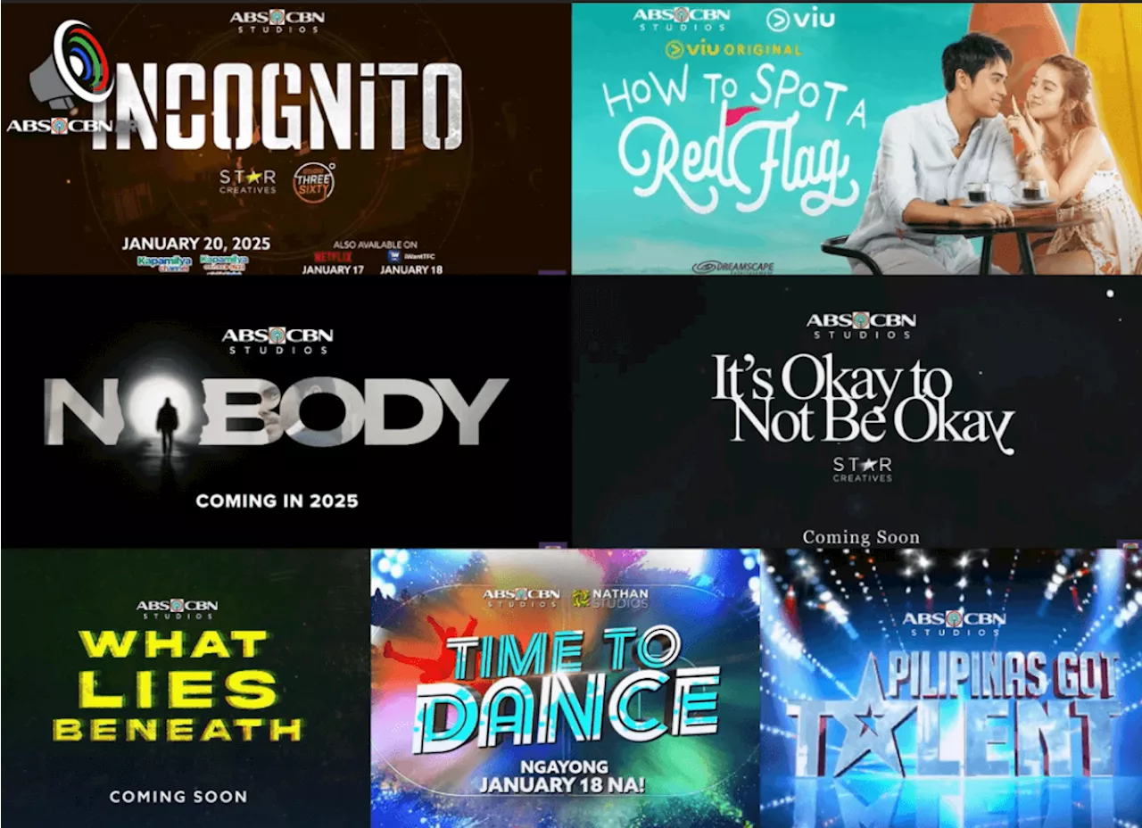 ABS-CBN Announces Exciting Lineup of Shows and Movies for 2025