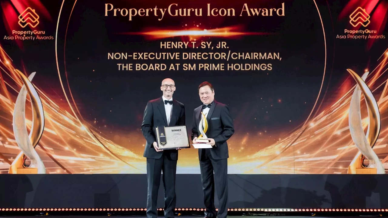 PropertyGuru Icon Award Recognizes Henry T. Sy Jr.'s Impact on Philippine Real Estate