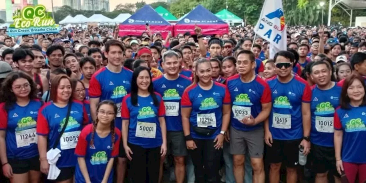 QC Eco-run: Globe at Home and Quezon City Government Promote Sustainability