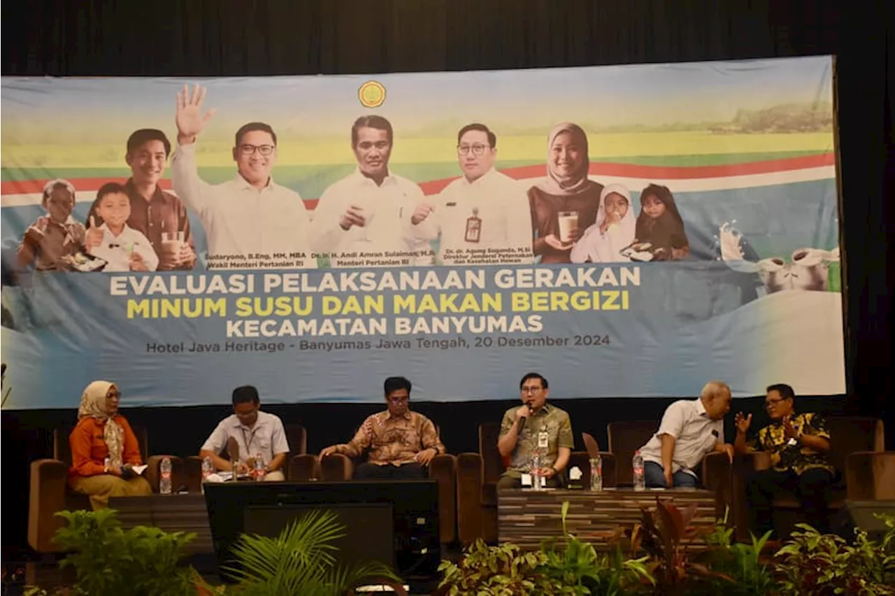 Gerakan Minum Susu dan Makan Bergizi di Banyumas Tuai Pujian