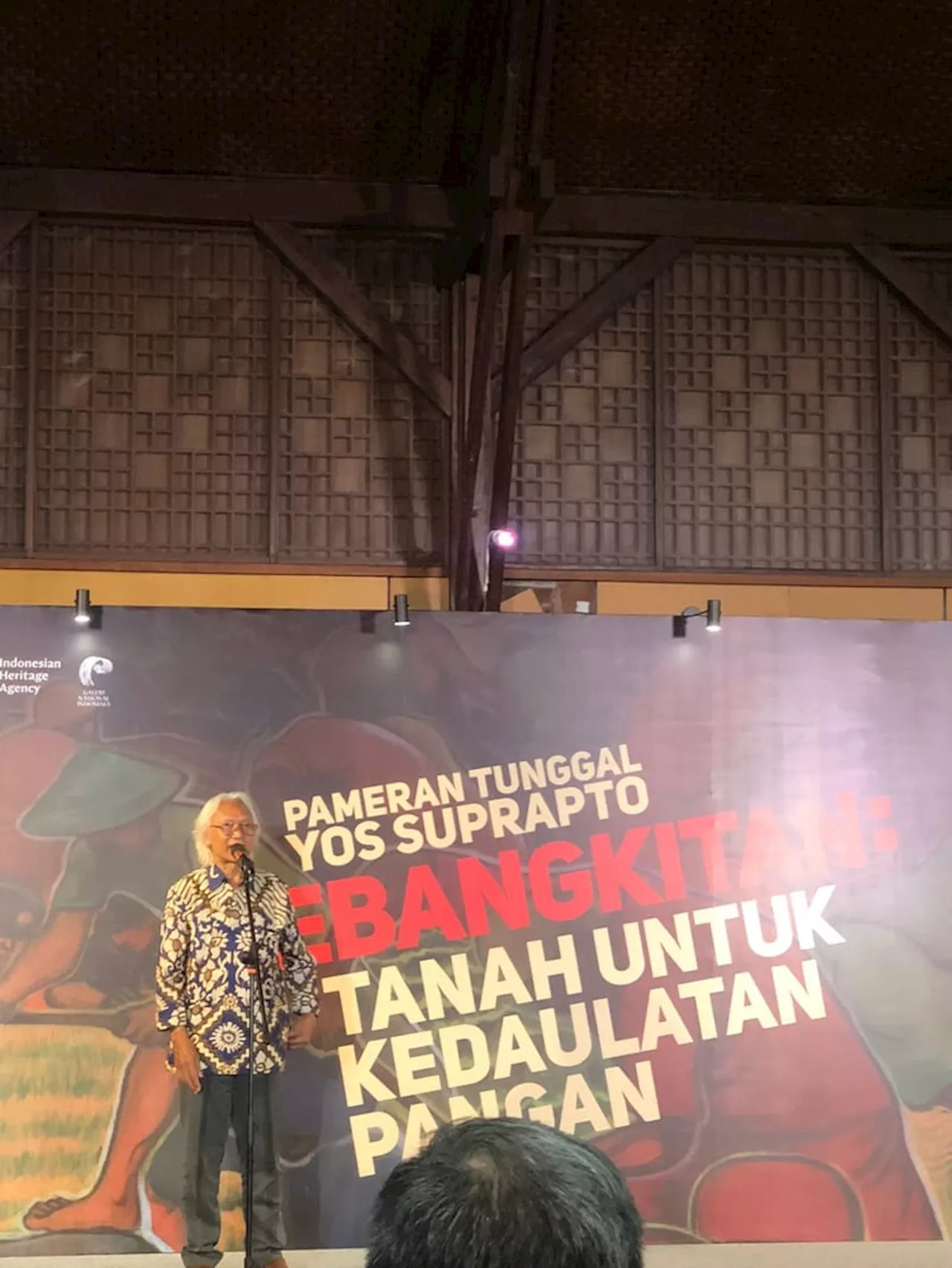 Pameran Yos Suprapto Dibatalkan, Lukisan Dipertahankan