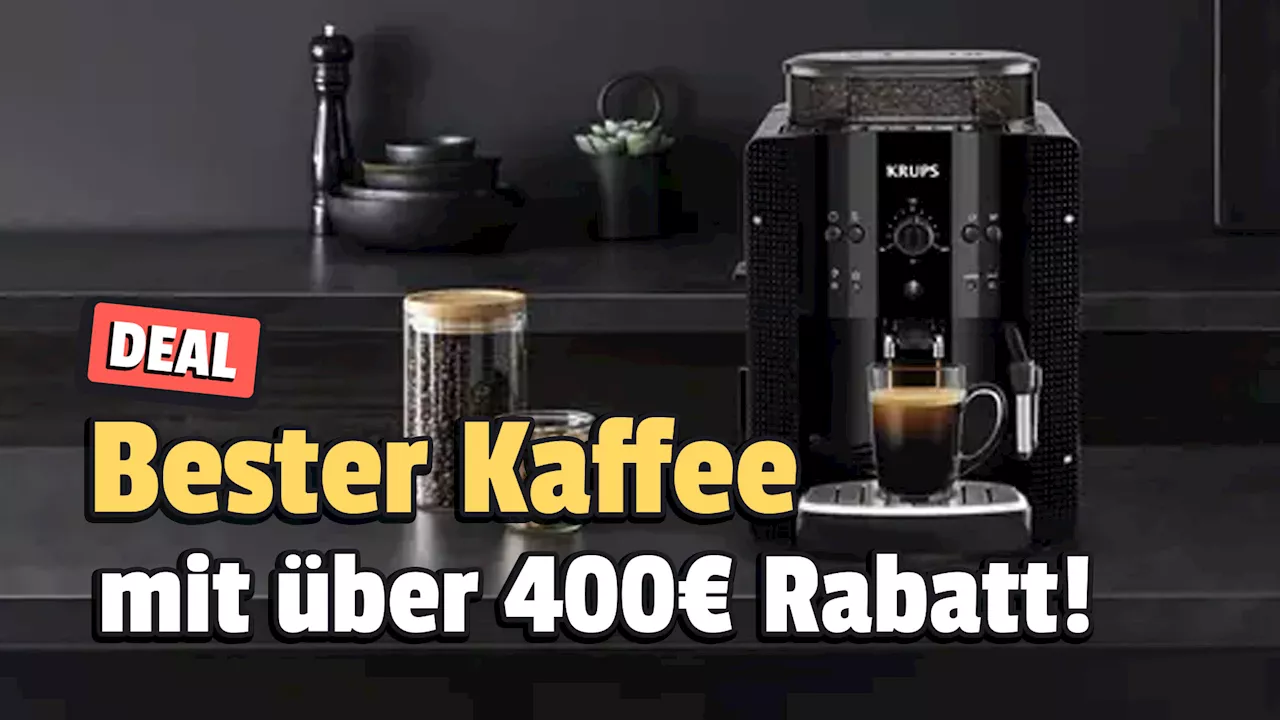 Deutsche Wertarbeit günstig bei MediaMarkt: Premium-Kaffeemaschine vom Markenhersteller mit über 400€ Rabatt!