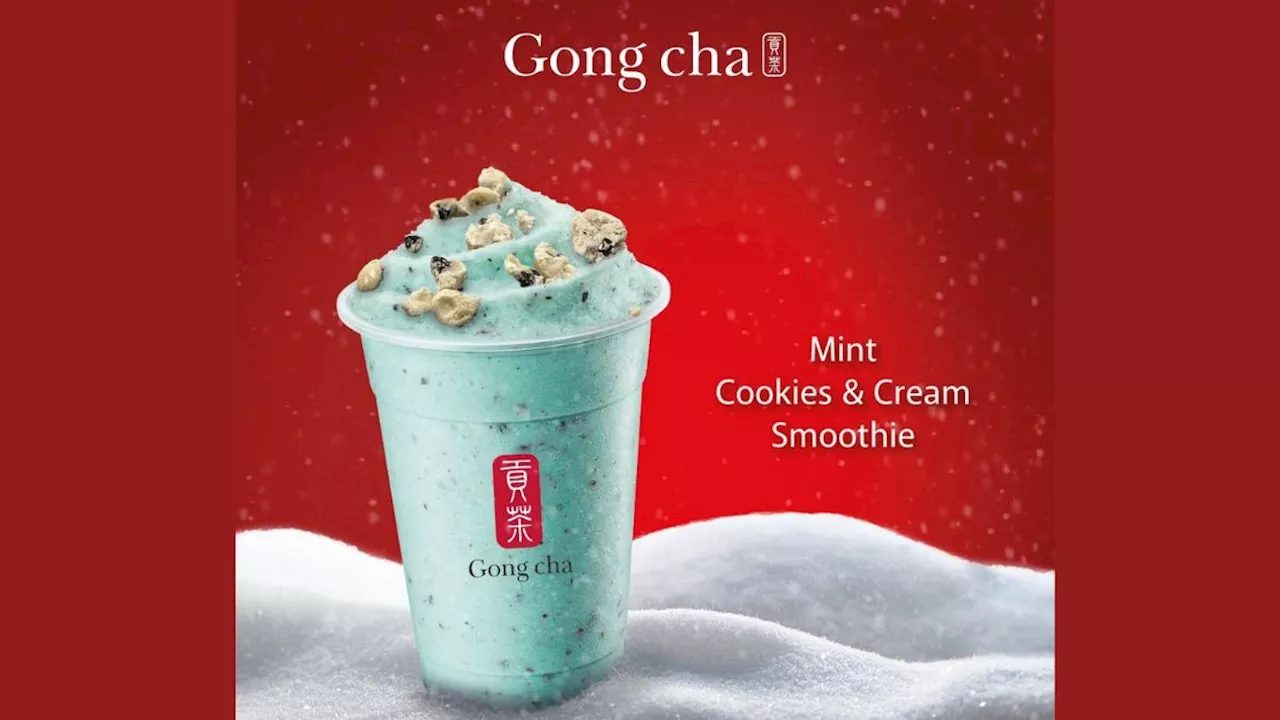 Hershey’s y Gong cha sorprenden con su Mint Series: Descubre el sabor de la Navidad