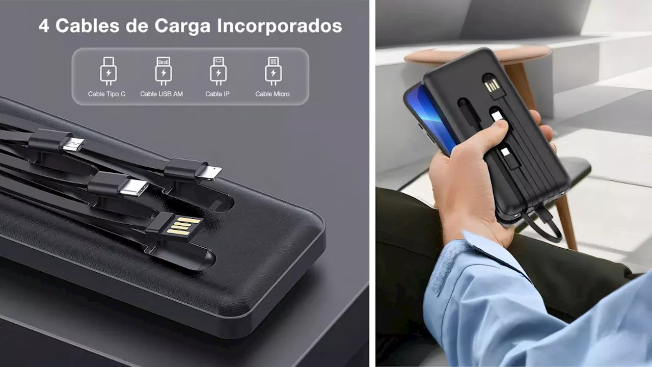 ¡Pila portátil sin cables! La MEJOR Power Bank, en menos de 210 pesos