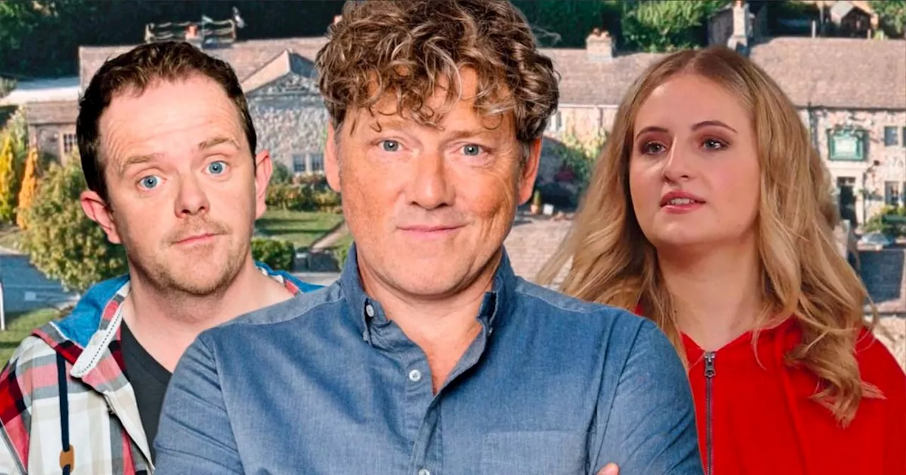 Who is Amelia's dad Daz in Emmerdale and how does Dan factor in?