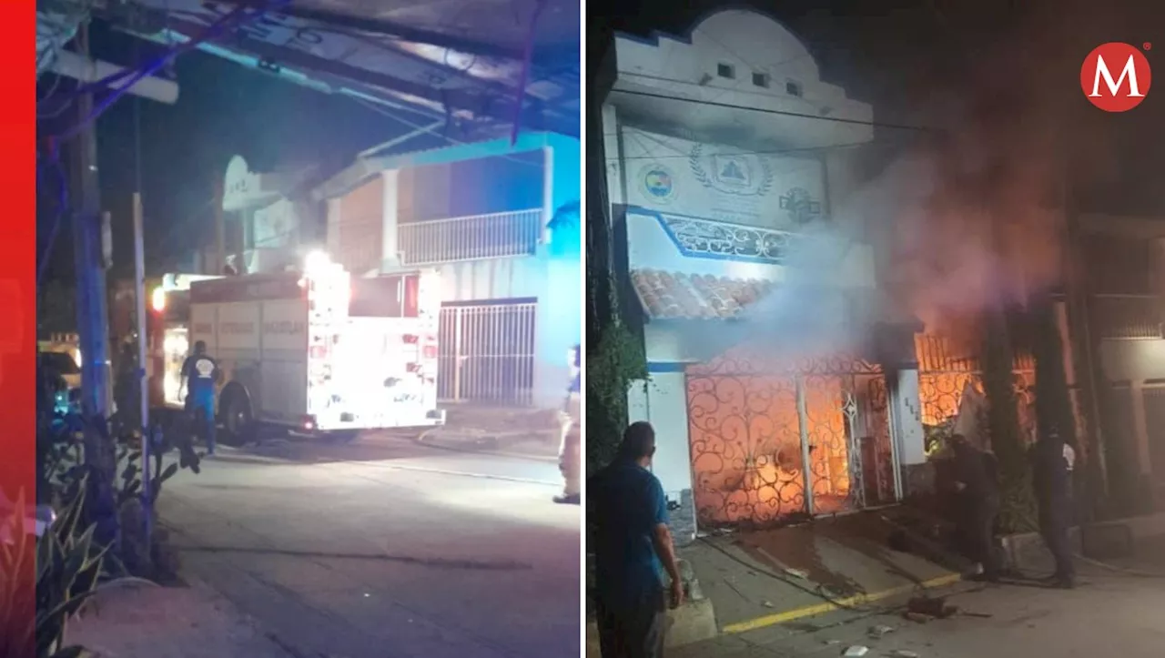 Balean e incendian centro de rehabilitación en Mazatlán, Sinaloa