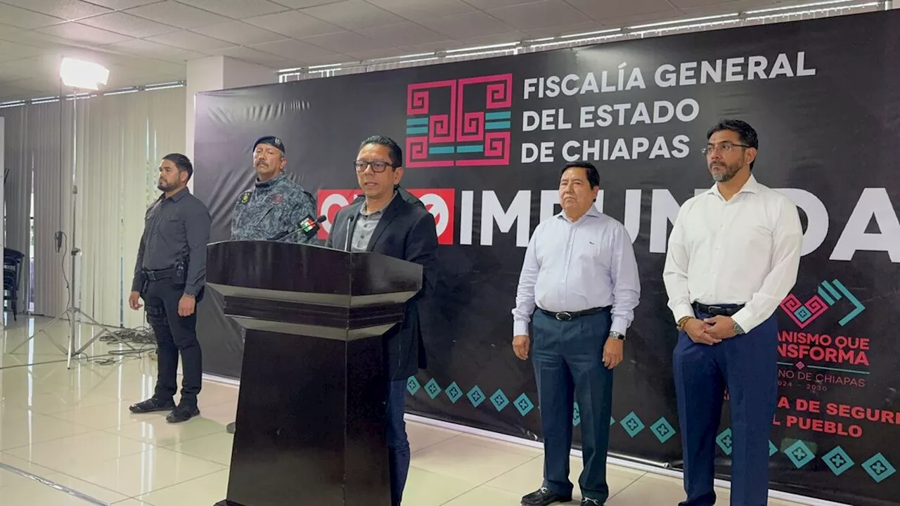 Elementos de la Policía De Investigación detenidos por extorsión en Chiapas