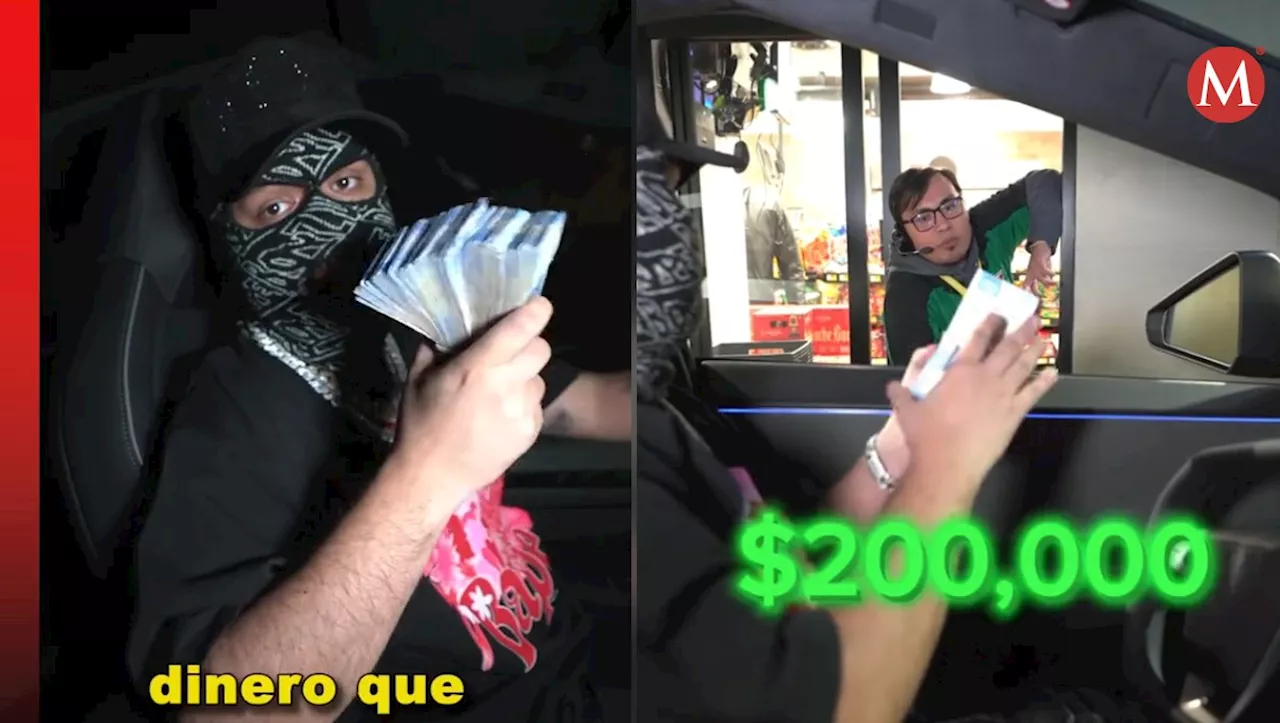 Influencer le ofrece 200 mil pesos por renunciar a trabajador de 7-Eleven y los RECHAZA