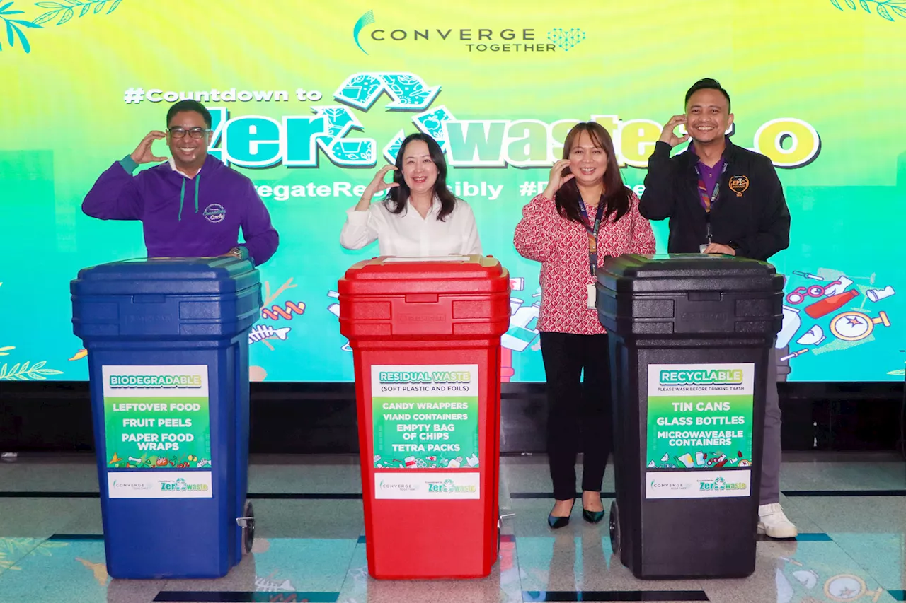 Converge ramps up zero waste initiative, pushes for proper waste segregation in offices