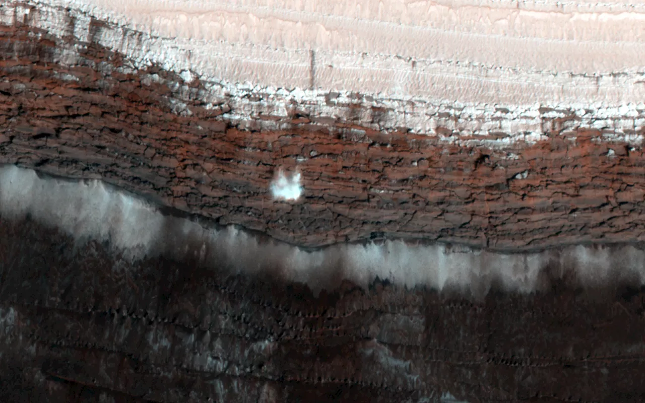 Avalanches, Icy Explosions, and Dunes: NASA Is Tracking New Year on Mars