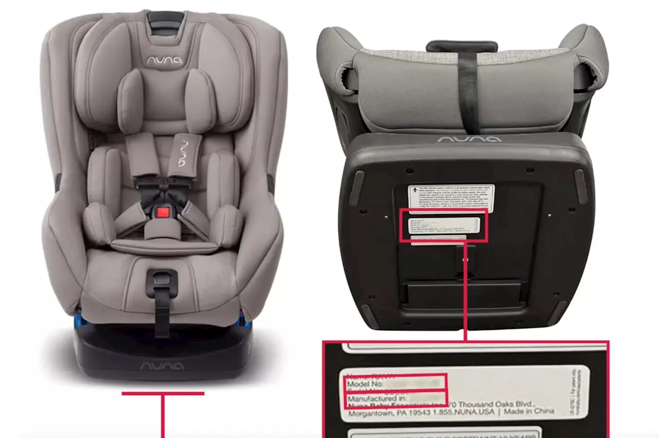 Child car seat recall: Nuna Baby Essentials pulls more than 600,000 seats