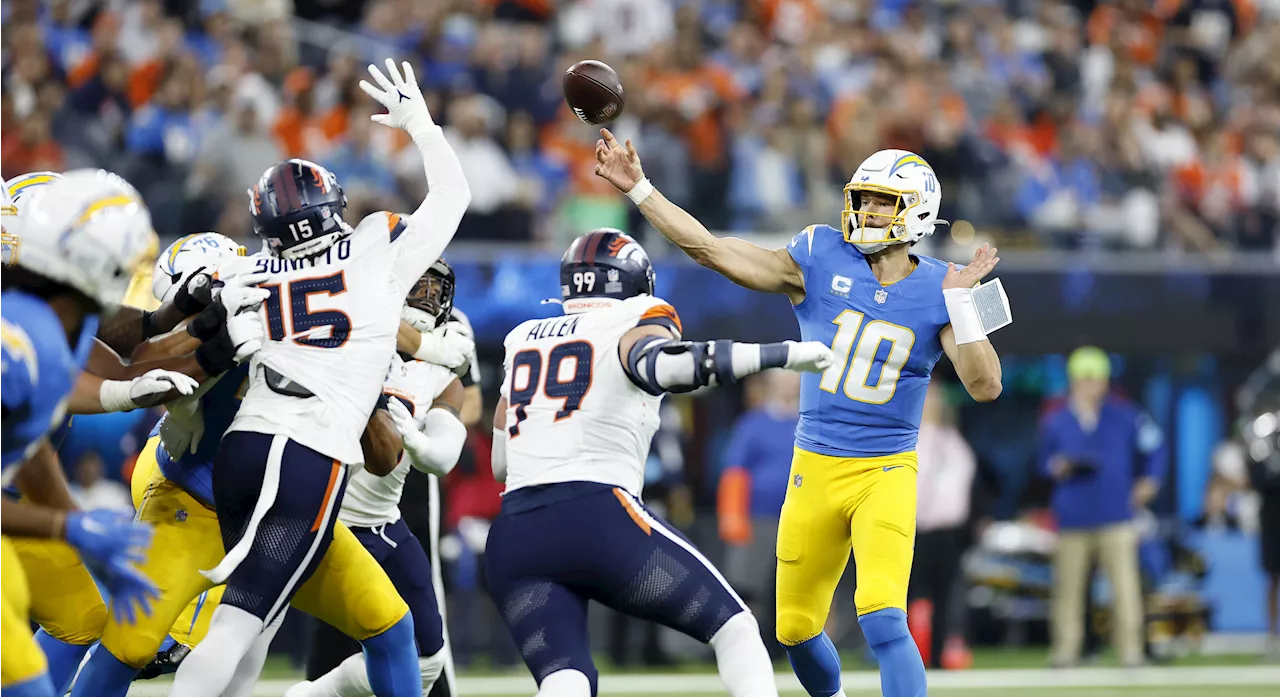 Chargers Edge Out Broncos in AFC West Showdown