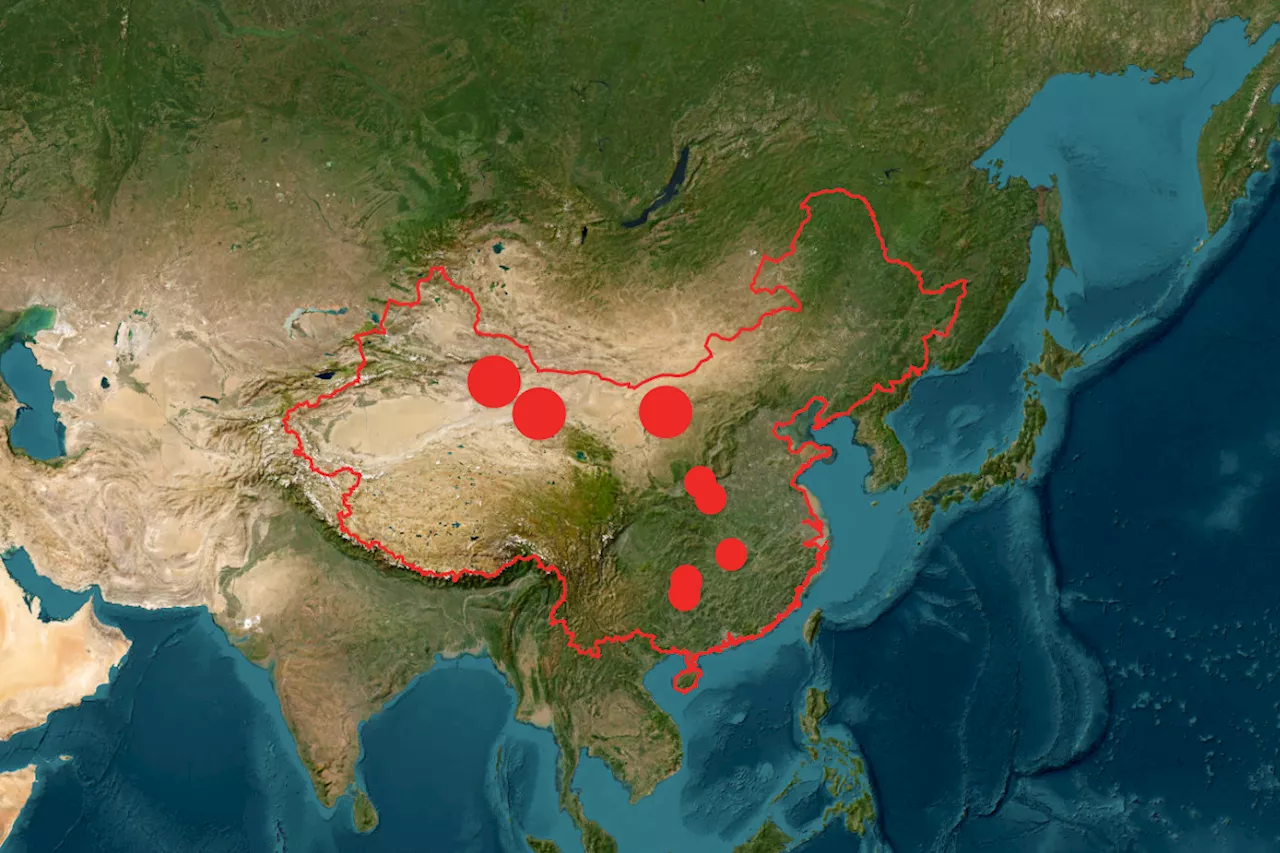 Pentagon Reveals Location of Hundreds of Chinese ICBM Silos