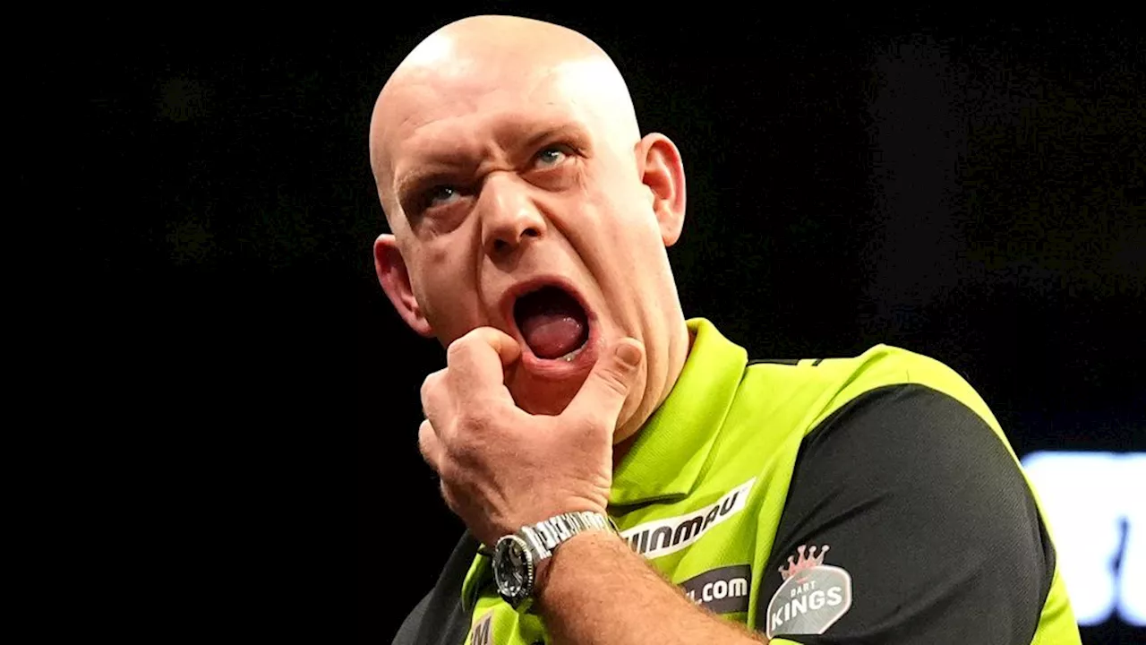 Van Gerwen in vormcrisis voor WK Darts