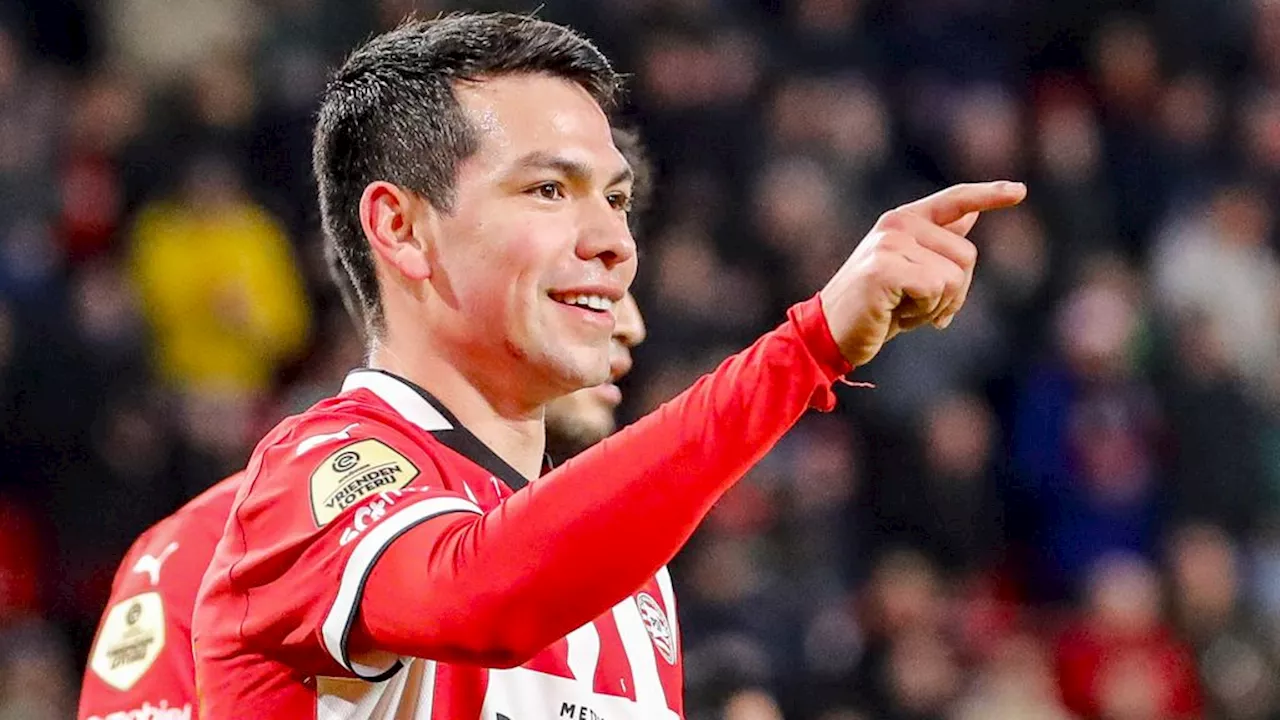 Lozano Zegt Afscheid bij PSV