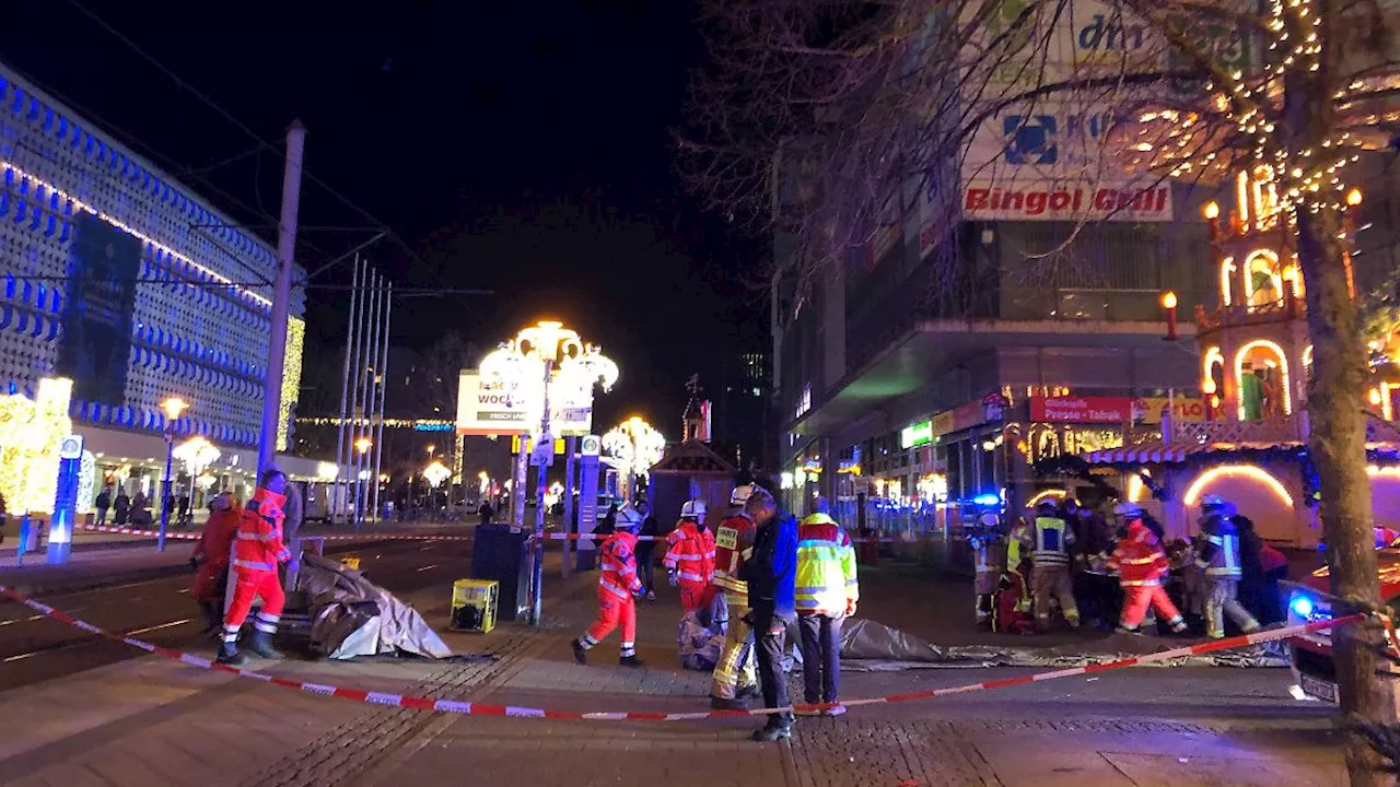 Magdeburg-Anschlag im Liveticker: +++ 00:39 Polizei findet keinen Sprengsatz im Fahrzeug +++